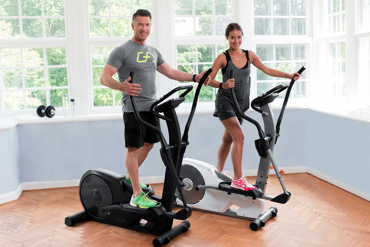Hoe gebruik ik een elliptische trainer correct?
