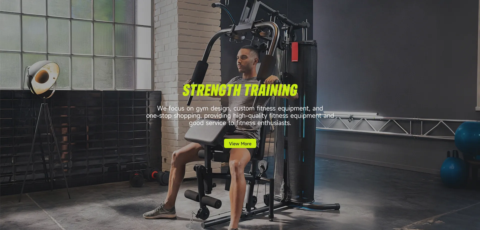 Chinese krachttrainingsmachine