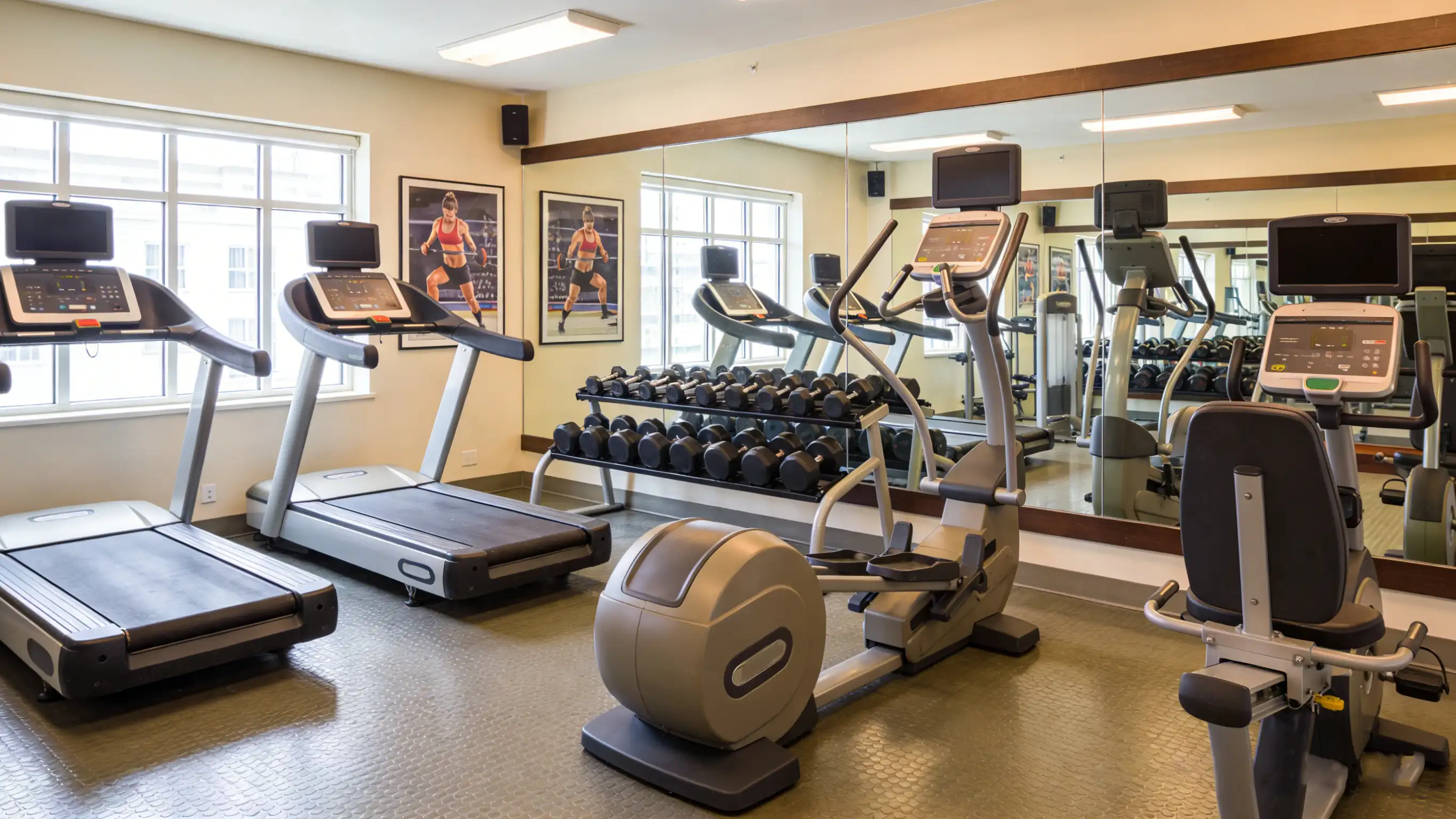Hoe bedrijfssportscholen, thuissportscholen en fitnessstudio's van minder dan 100 vierkante meter uitrusten?