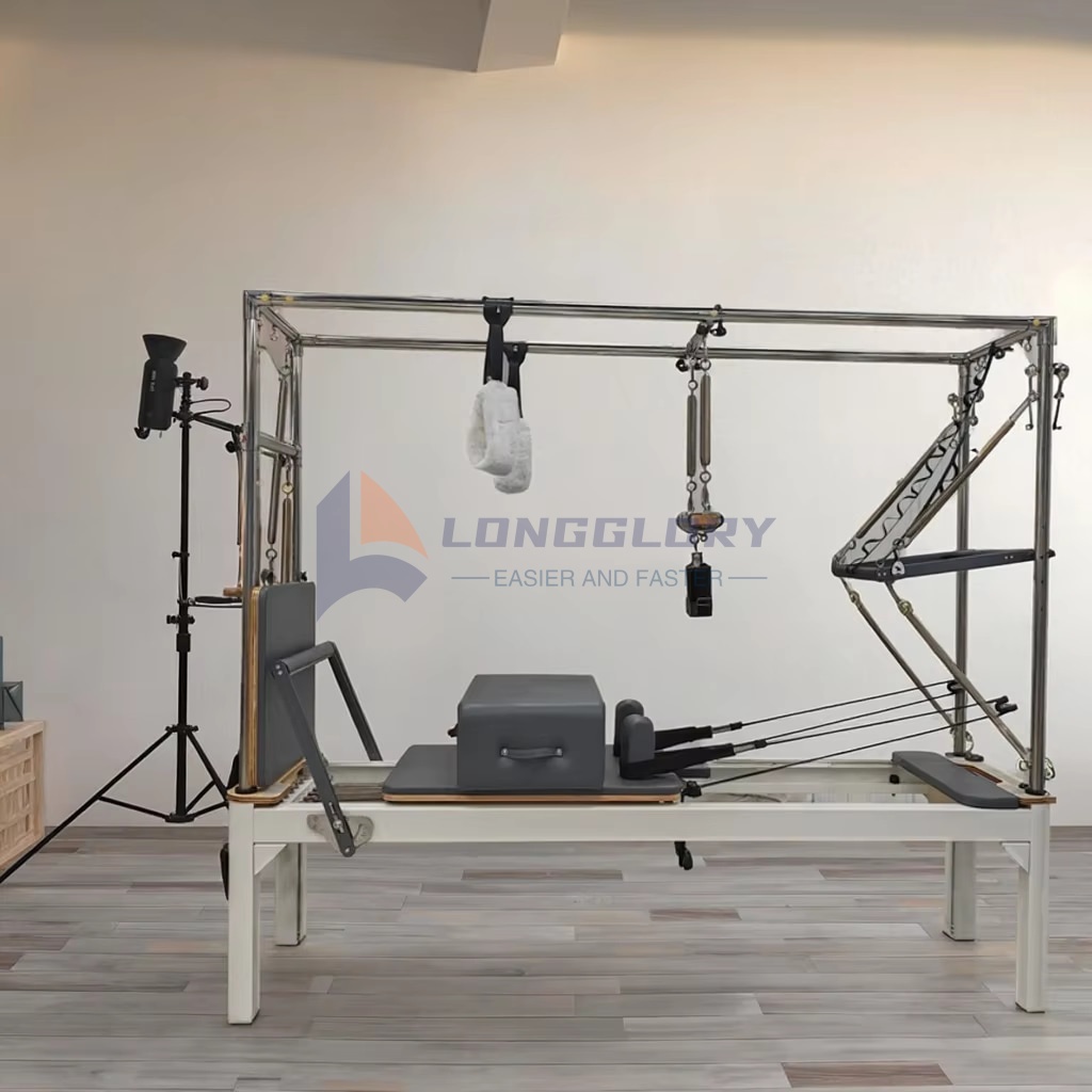 Aluminium Pilates 3 op 1 Cadillac Reformer
