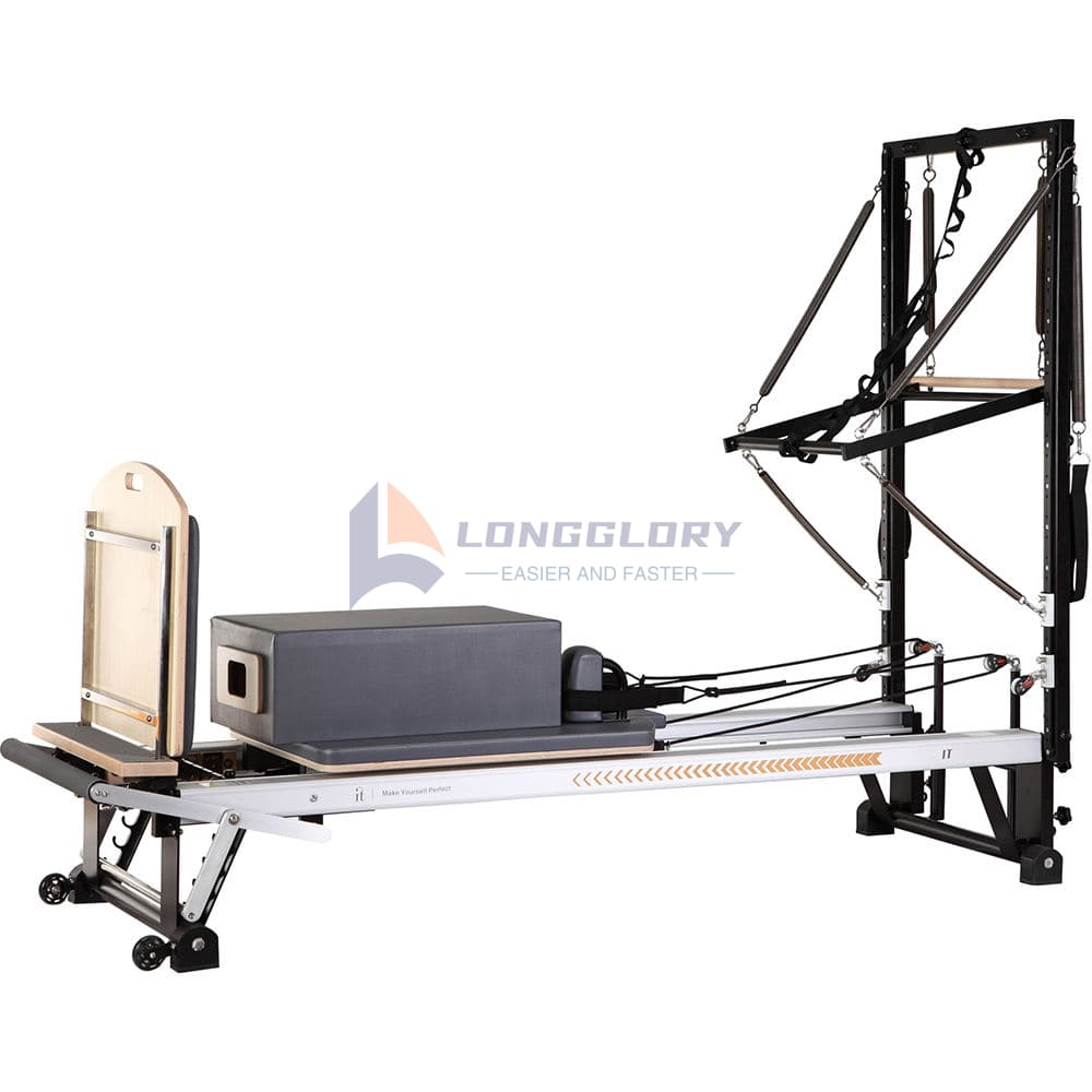 Aluminium Pilates-hervormer met halve toren