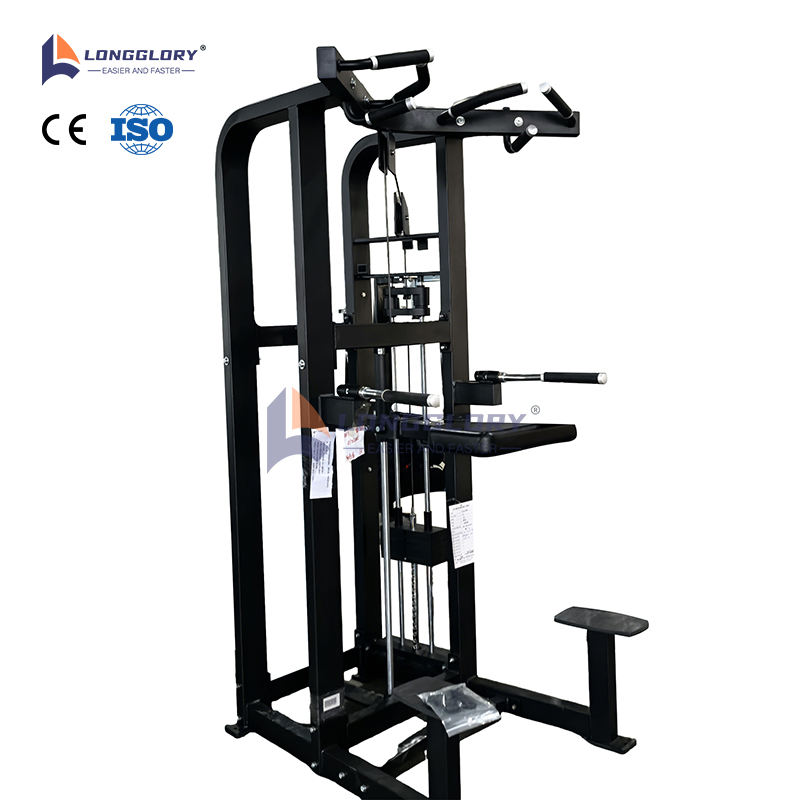 Assisteren van de Dip Chin-machine