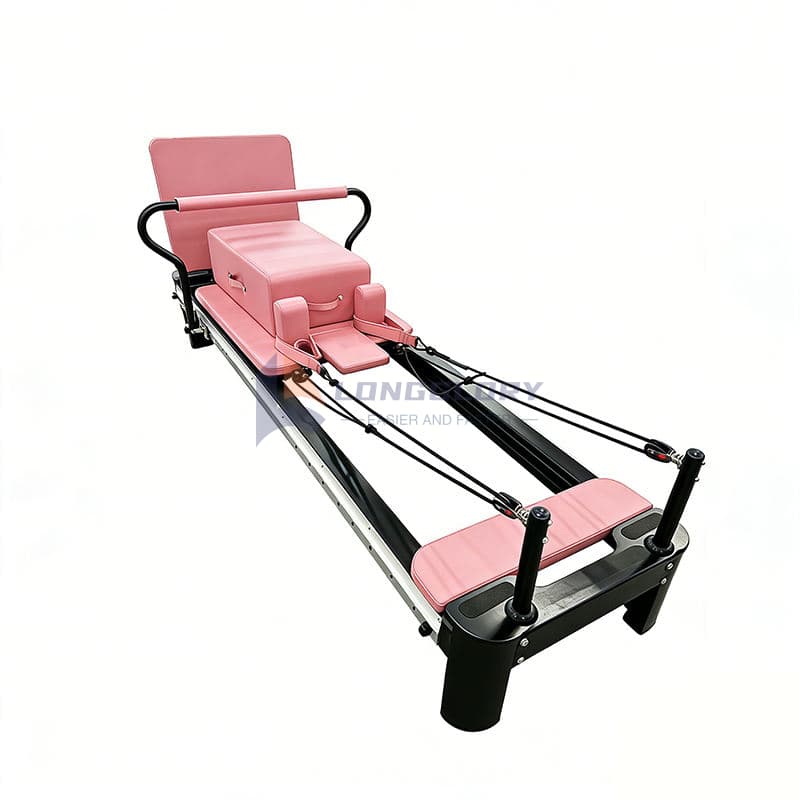 Full-track aluminium Pilates-hervormer