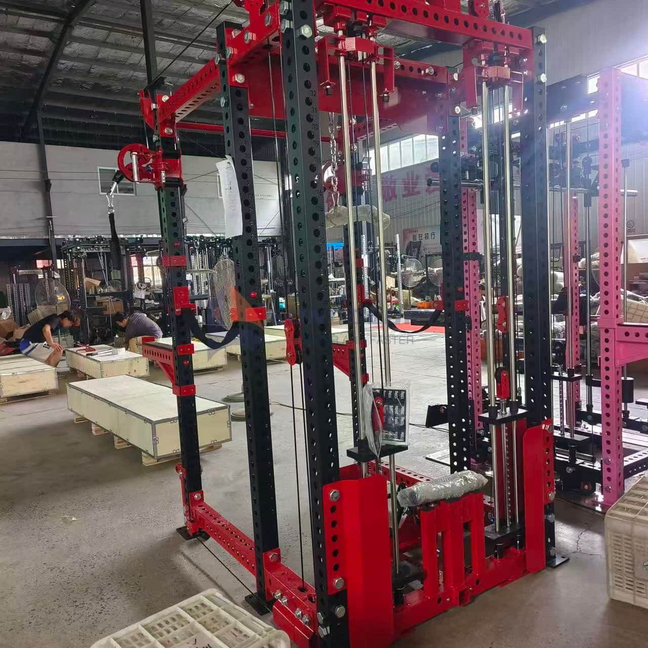 Multifunctionele trainerkabel-crossover