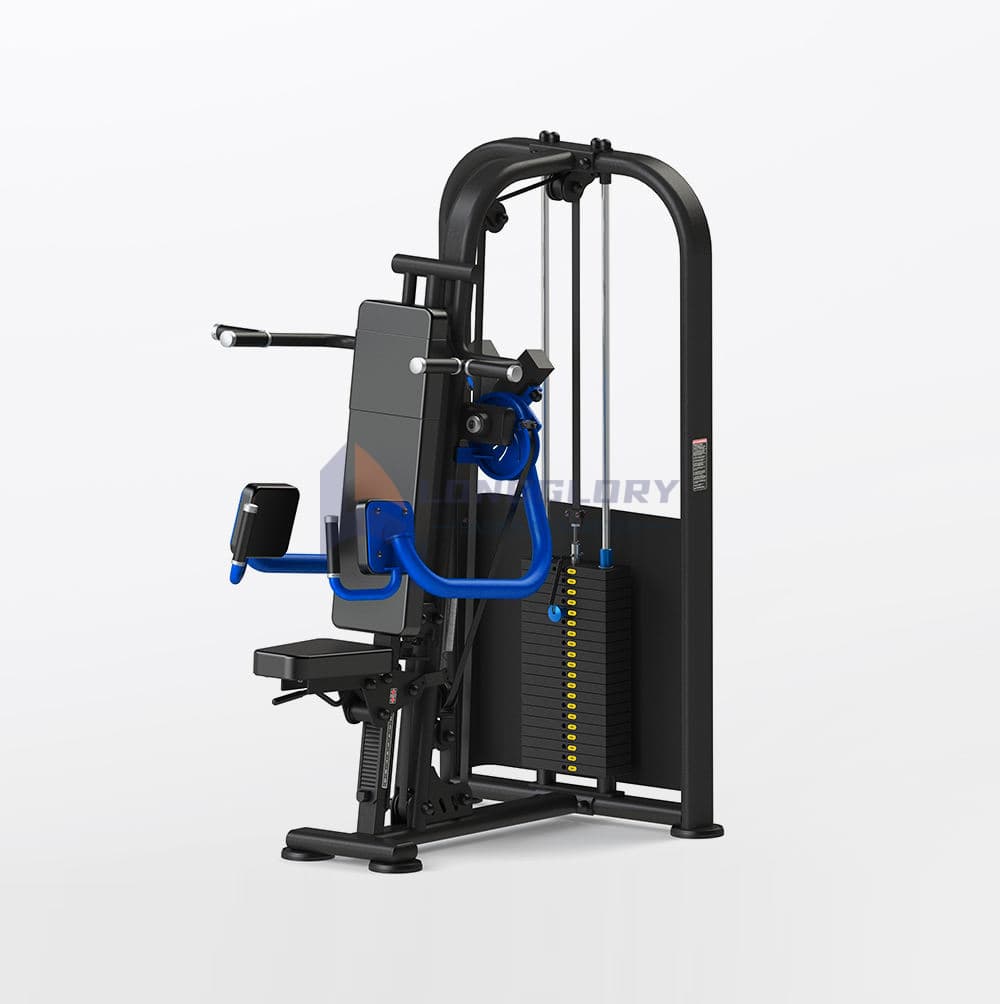 Pingeladen, zittende zijdelingse verhoging