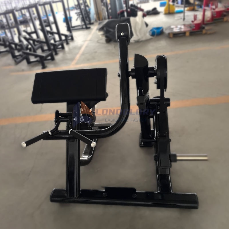Zittende armcurltrainer