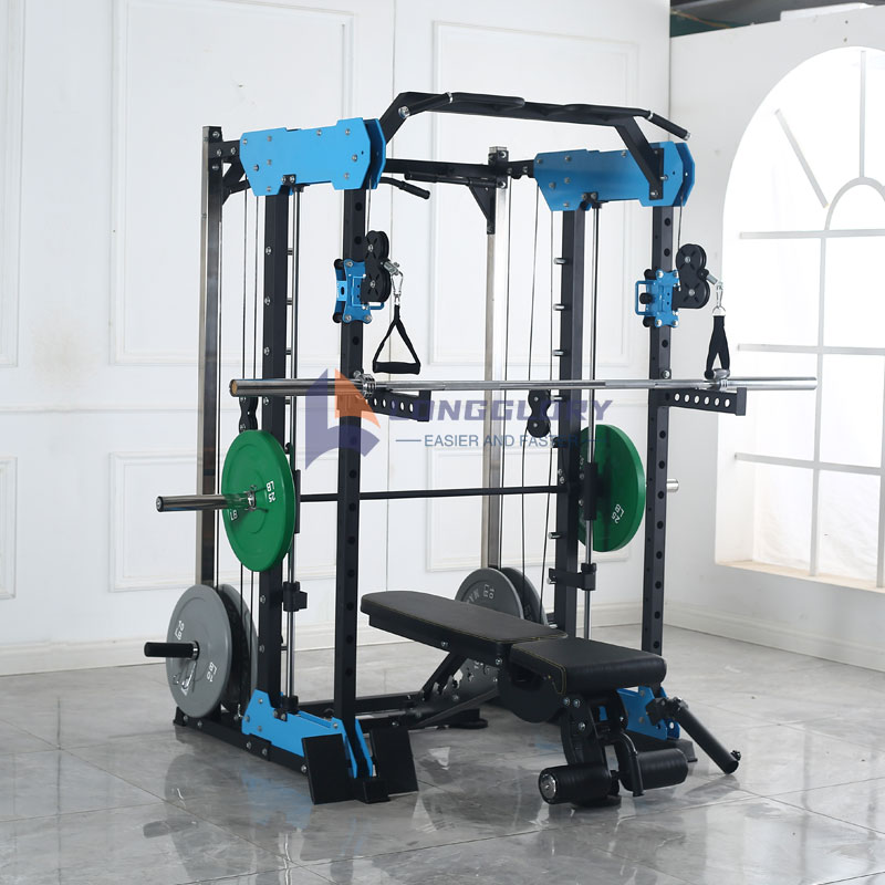 Smith-machine met katrolsysteem