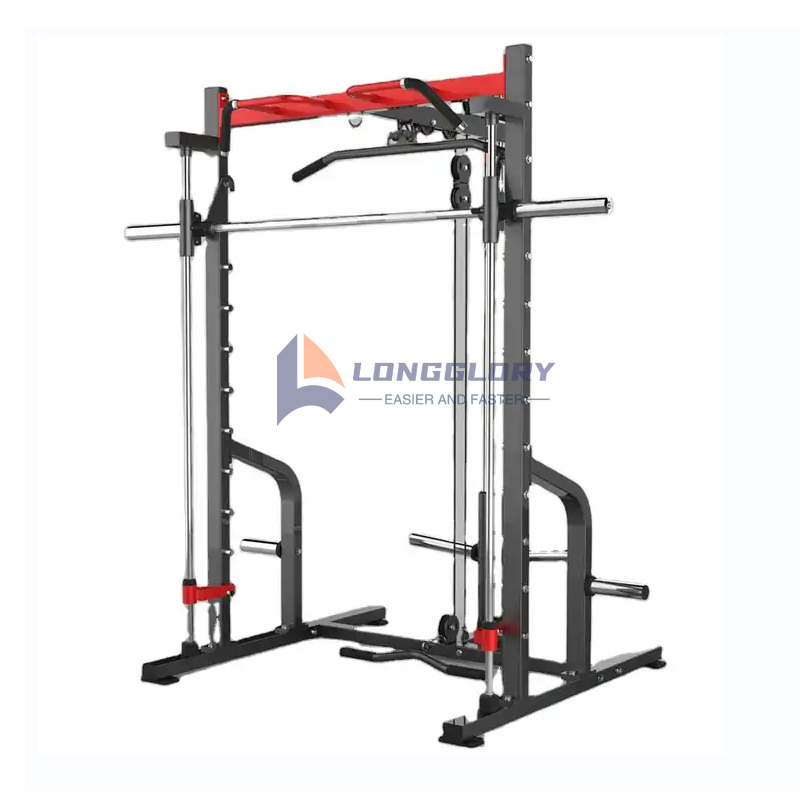 Squatrek met Lat Pulldown